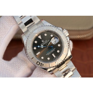 Cheap Rolex Yacht-Master 116622 Gray Dial Bracelet Rolex WJ00316