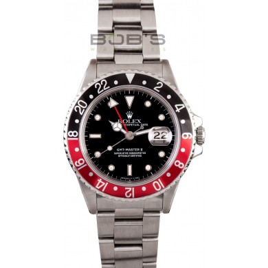 Copy Best Rolex GMT Master II 16760 Coke Bezel JW2160