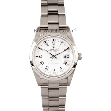 Fake Rolex Date 15200 White Dial JW1703