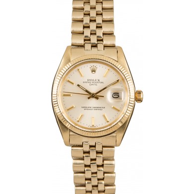 Gold Rolex Date 1503 JW0234