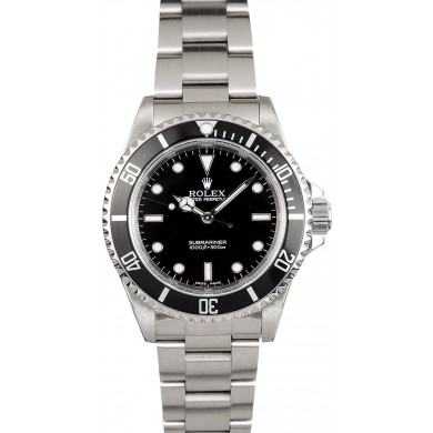 High Imitation Rolex No Date Submariner 14060M Serial Engraved JW2218