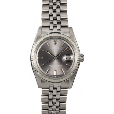 Knockoff Rolex Datejust 1601 Slate Dial JW1821