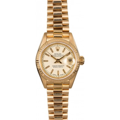 Ladies Rolex Datejust 69178 Jubilee Dial JW0310