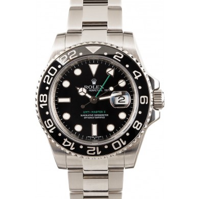 New Rolex GMT Master II Ceramic 116710 LN JW0767