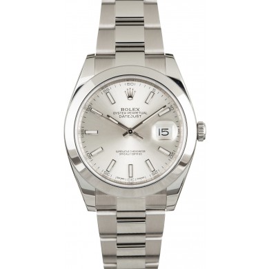 Replica Rolex Datejust 126300 Steel Oyster Band JW1811