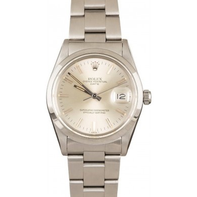 Rolex Date Stainless Steel 15000 JW1720