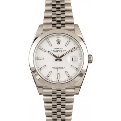 Rolex Datejust 41 126300 Steel Jubilee JW1909