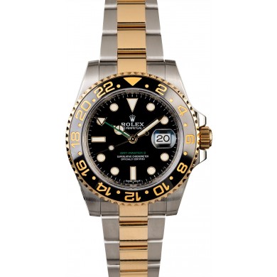 Rolex GMT-Master II Ref 116713 Black Cerachrom Bezel JW2173