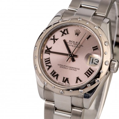 Rolex Mid-size Datejust 178344 Pink Dial JW0594