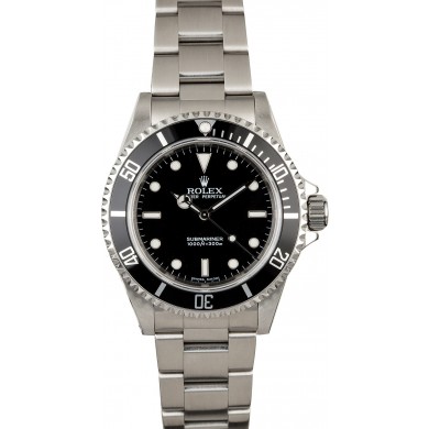 Rolex No Date Submariner Reference 14060M JW2219