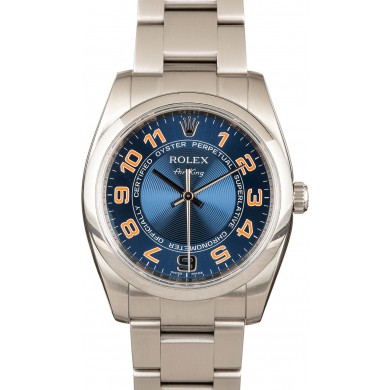 Rolex Oyster Perpetual Air King 114200 Blue JW2258