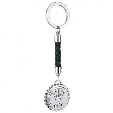 Rolex Silver Keychain