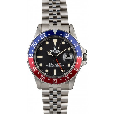 Vintage 1979 Rolex GMT-Master 1675 JW2859