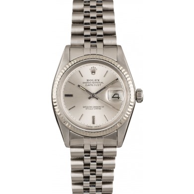 Vintage Rolex DateJust Steel 1601 JW2897