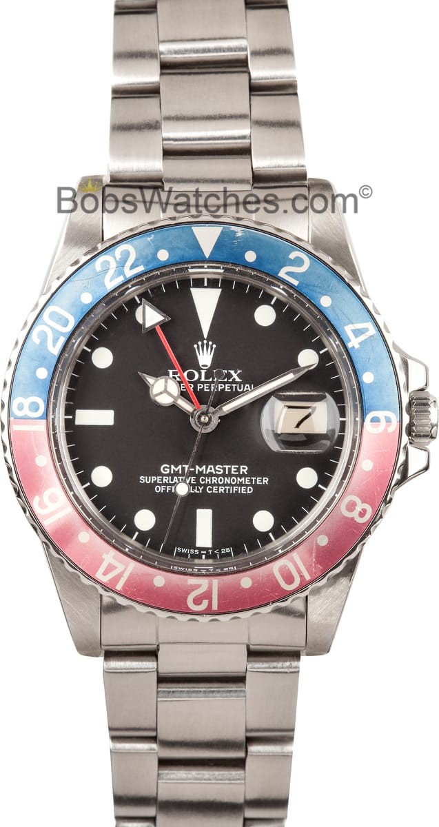 Luxury Vintage Rolex GMT-Master II 