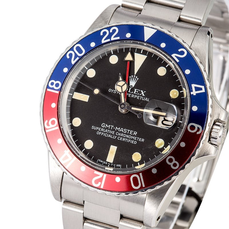 Quality Rolex GMT-Master 1675 Vintage 
