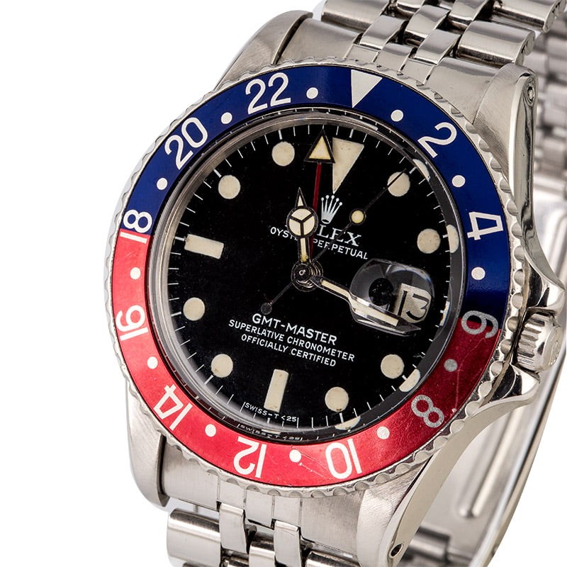 Replica Vintage Rolex GMT Master 1675 Circa 1978 JW2912