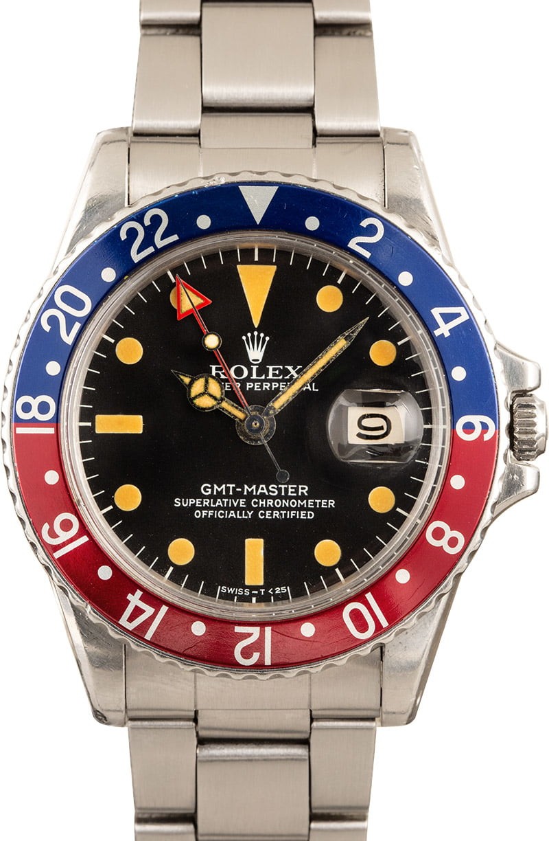 rolex gmt vintage pepsi