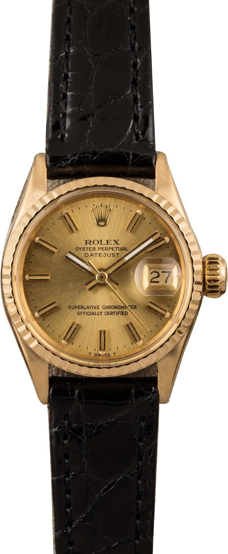 ROLEX, LADY'S OYSTER PERPETUAL DATE, REF. 6517, | Christie's