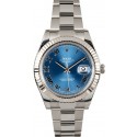 Cheap Datejust II Rolex 116334 Blue Roman 100% Authentic JW0190