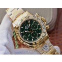 Cheap Rolex Rolex Daytona 116508 Plated 904L Case and Bracelet Green Dial WJ00834