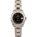 Factory Stickered Rolex Mid-size Datejust 178344 JW0268