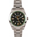 Fake Green Rolex Milgauss 116400V JW0237