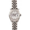 Fake Ladies Rolex DateJust Diamond Dial 179174 JW0323