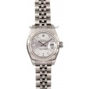 Fake Ladies Rolex DateJust Diamond Dial 179174 JW0323