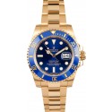 Replica 18K Rolex Submariner Blue 116618 JW0010