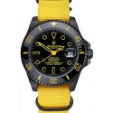 Replica Rolex Stealth Submariner Yellow Nylon Strap 622012