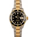 Replica Rolex Submariner 16613 Black Dial Two-Tone Oyster JW2445