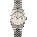 Rolex Datejust 16014 Silver Linen Index Dial JW1845