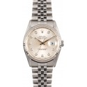 Rolex Datejust 16234 Silver Diamond Dial JW1897