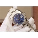 Rolex DateJust 41mm 126300 Blue Dial Diamonds Markers Oyster Bracelet WJ00608