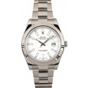 Rolex DateJust II 41MM with White Dial 116334 JW1943