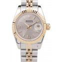 Rolex Datejust Two Tone Stainless Steel Yellow Gold Plated 98078