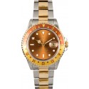 Rolex GMT Master 16713 Root Beer Dial JW2132
