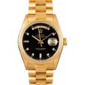 Rolex President Bark 18078 Diamond Dial JW2320