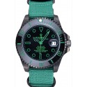 Rolex Stealth Submariner Green Nylon Strap 622009