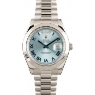 Rolex Platinum Day-Date II President 218206 JW2289