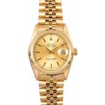 AAAAA Rolex Datejust 16018 Yellow Gold JW1848