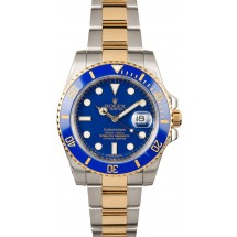 Certified Rolex Submariner 116613 Blue Dial JW0177