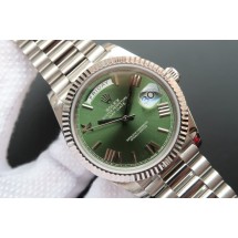 Copy Rolex Day-Date 40mm 228239 Olive Green Dial President Bracelet WJ01228