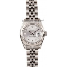 Fake Ladies Rolex DateJust Diamond Dial 179174 JW0323