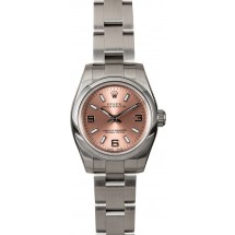 Fake Ladies Rolex Oyster Perpetual 176200 Pink Dial JW0334