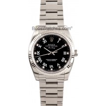 Fake Rolex Air-King 114234 - Black Diamond Dial JW1627