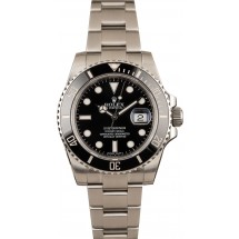 Fake Rolex Submariner Ceramic Model 116610, Black Dial JW2487