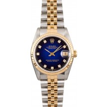 Fashion Rolex Mid-Size Datejust 68273 Diamond JW0597