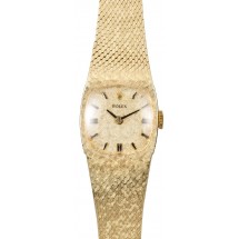 Imitation Gold Vintage Ladies Rolex Cocktail Watch JW0269